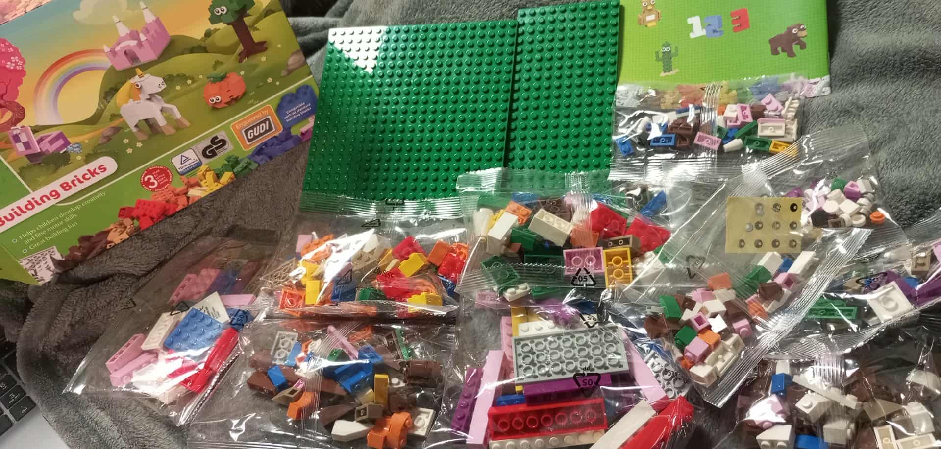 Stavebnice Playtive Building Bricks 430 ks Kompatibilní kostkami LEGO