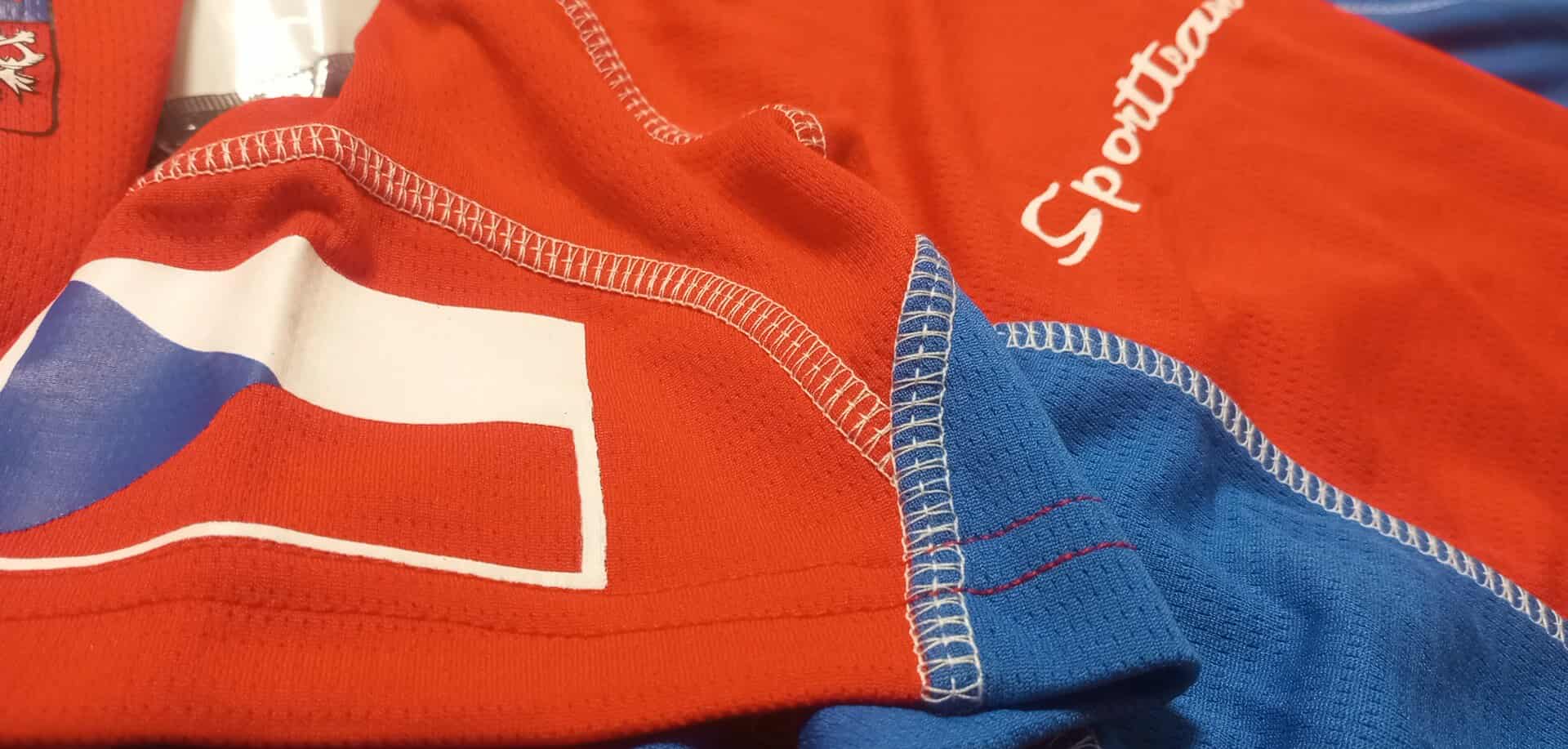 Fotbalový dres ČR SportTeam pánský vel. L