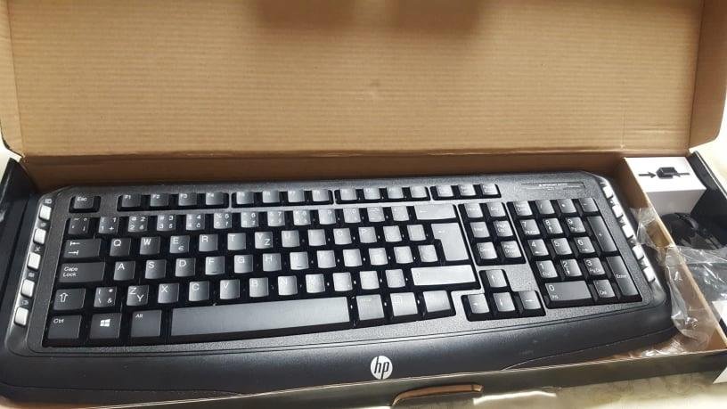 BEZDRÁTOVÁ KLAVESNICE + MYŠ - HP LV290 - ENG (ANGLICKÁ)