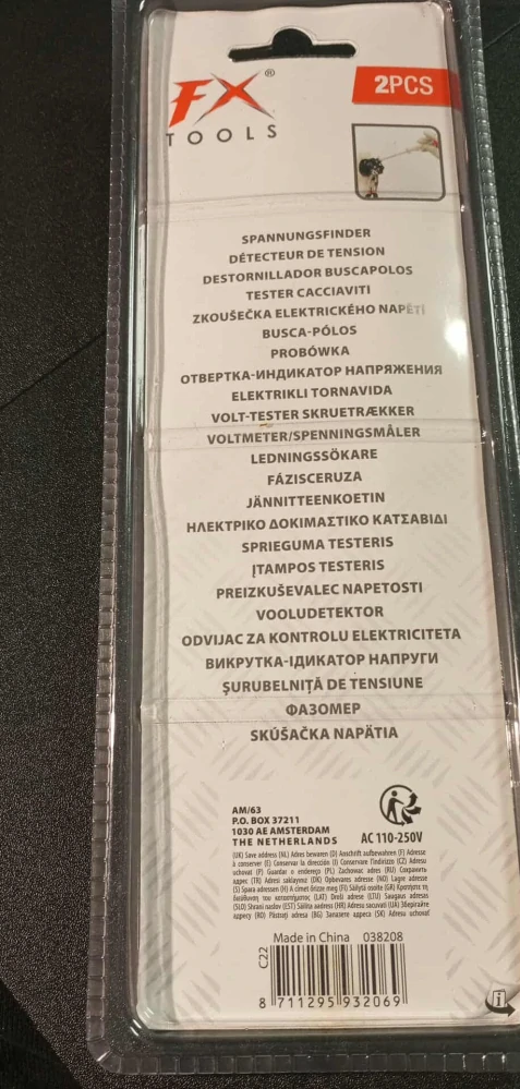 Zkoušečky elektrického napětí FX TOOLS 2 ks