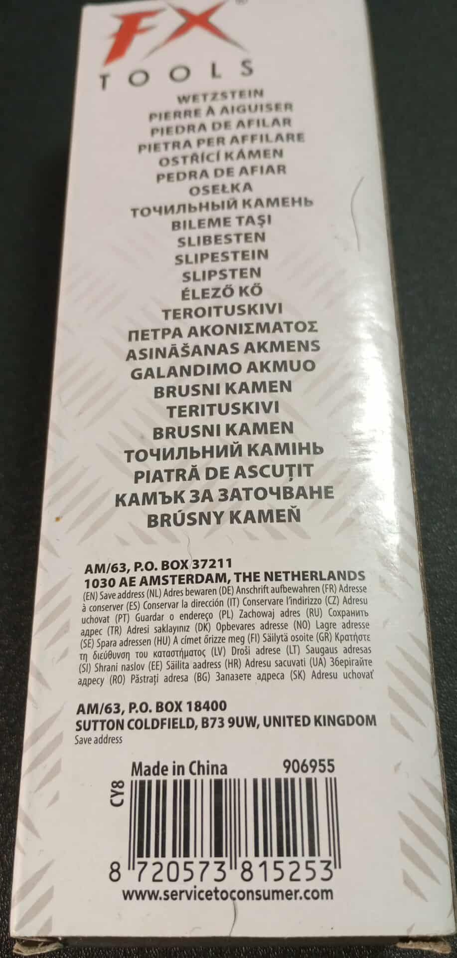Brusný kámen 240/120 FX TOOLS