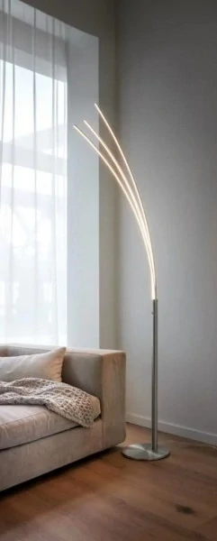 Stojací oblouková LED palmová lampa LIV&BO