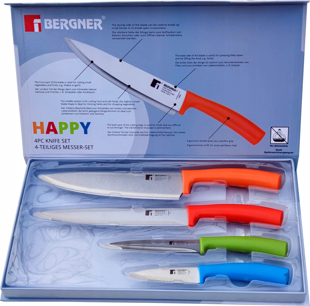 Sada kuchyňských nožů BERGNER HAPPY