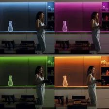 LED pásek 5m Philips RGB, s ovladačem