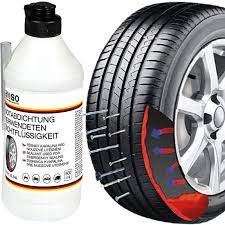 AROSO Sada na opravu defektu pneumatiky – těsnicí kapalina 500 ml + 12V kompresor