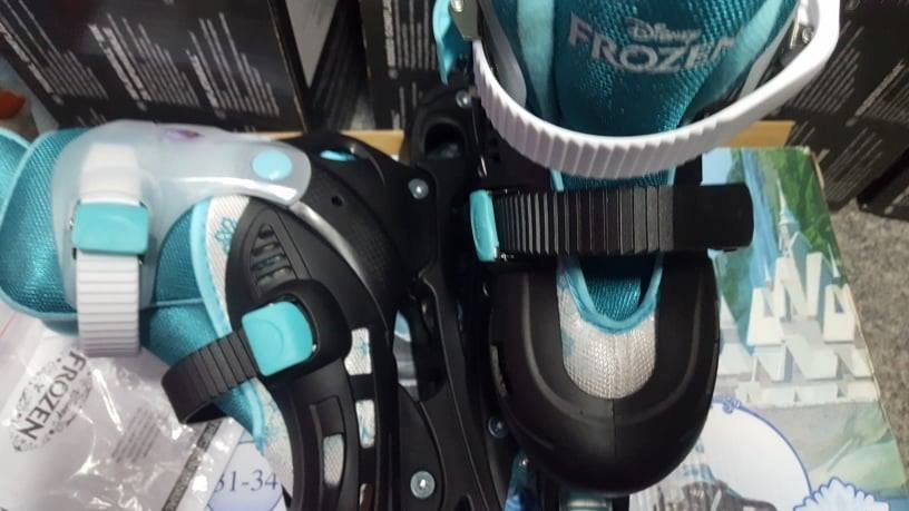 NOVÉ DĚTSKÉ BRUSLE 2 V 1 FROZEN OLAF VEL. 35 - 38