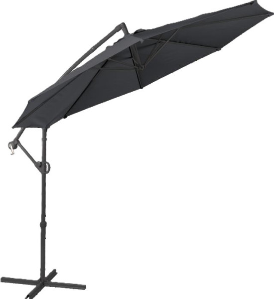 LIVARNO Lampový slunečník antracitový 300 cm