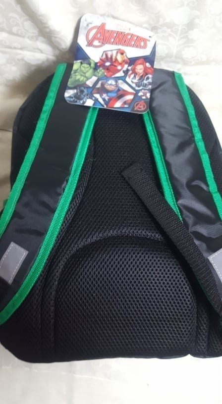 Školní batoh Paso ergonomický 42cm Avangers (černozelený)