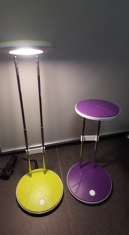 STOLNÍ LED LAMPA VOLTENO VO0371 - ZELENÁ