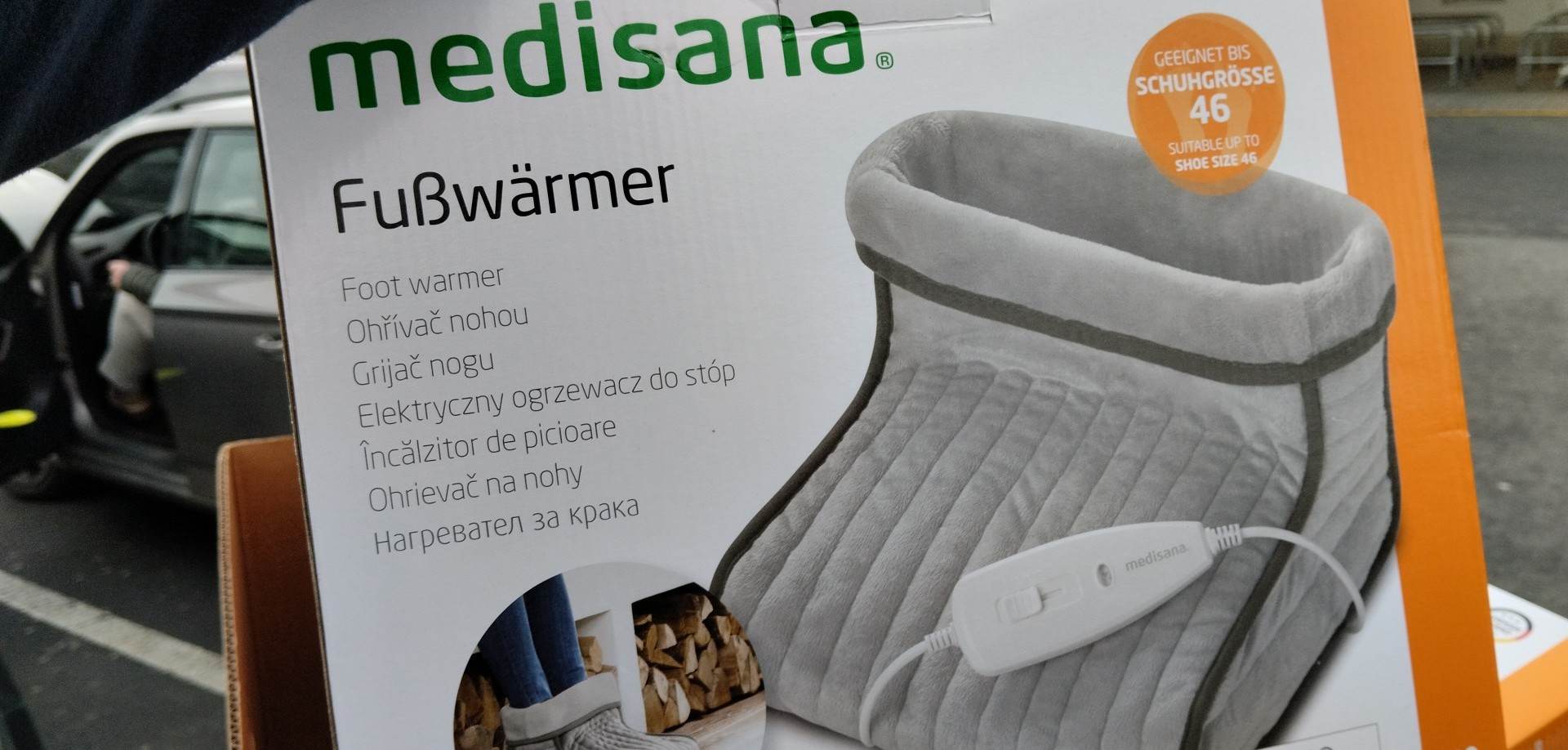 Elektrická vyhřívací bota Medisana FWS 60258-99287
