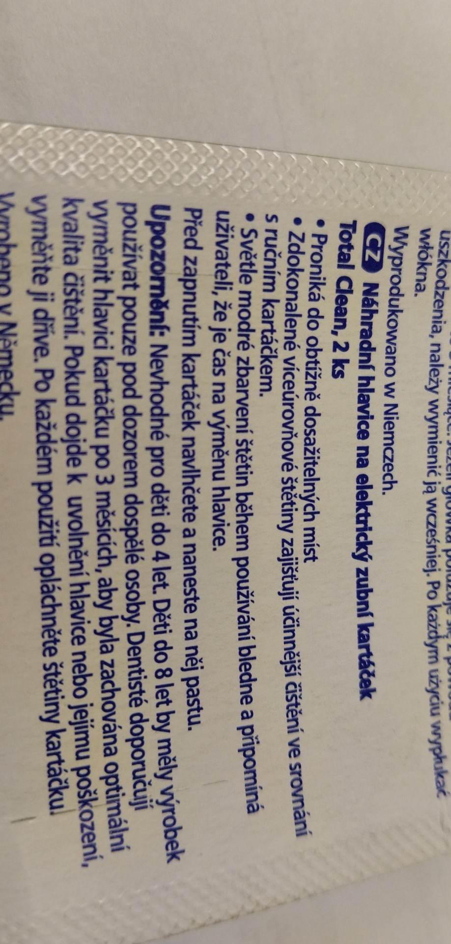 4 X Náhradní hlavice Pro Formula na ORAL-B