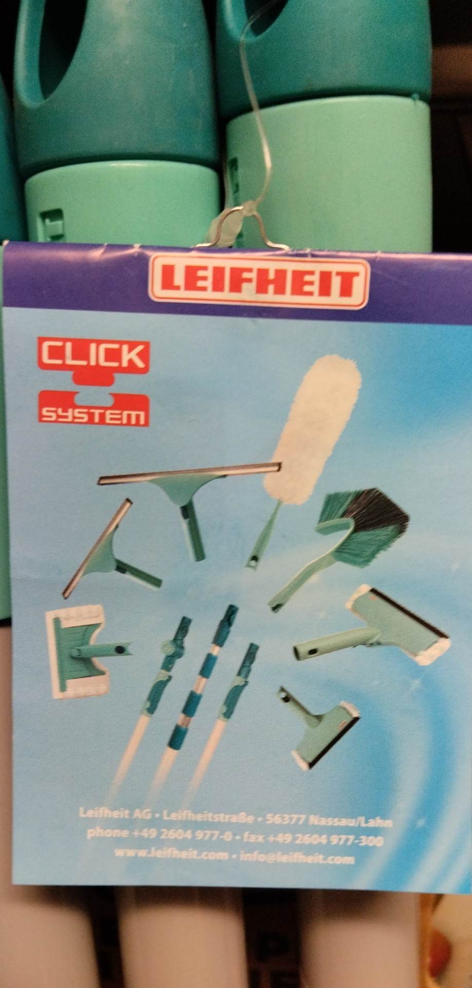Tyč LEIFHEIT 140 cm - CLICK System