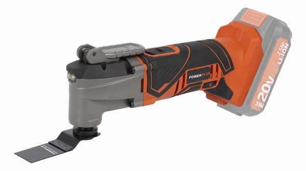 AKU MULTITOOL OSCILAČNÍ BRUSKA POWERPLUS POWDP4060 20V (BEZ AKU)
