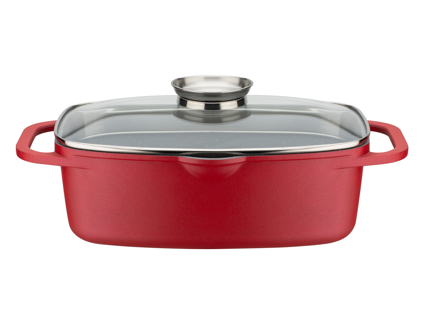 Sada litinových nádobí na vaření GSW Gourmet Granit - červená 