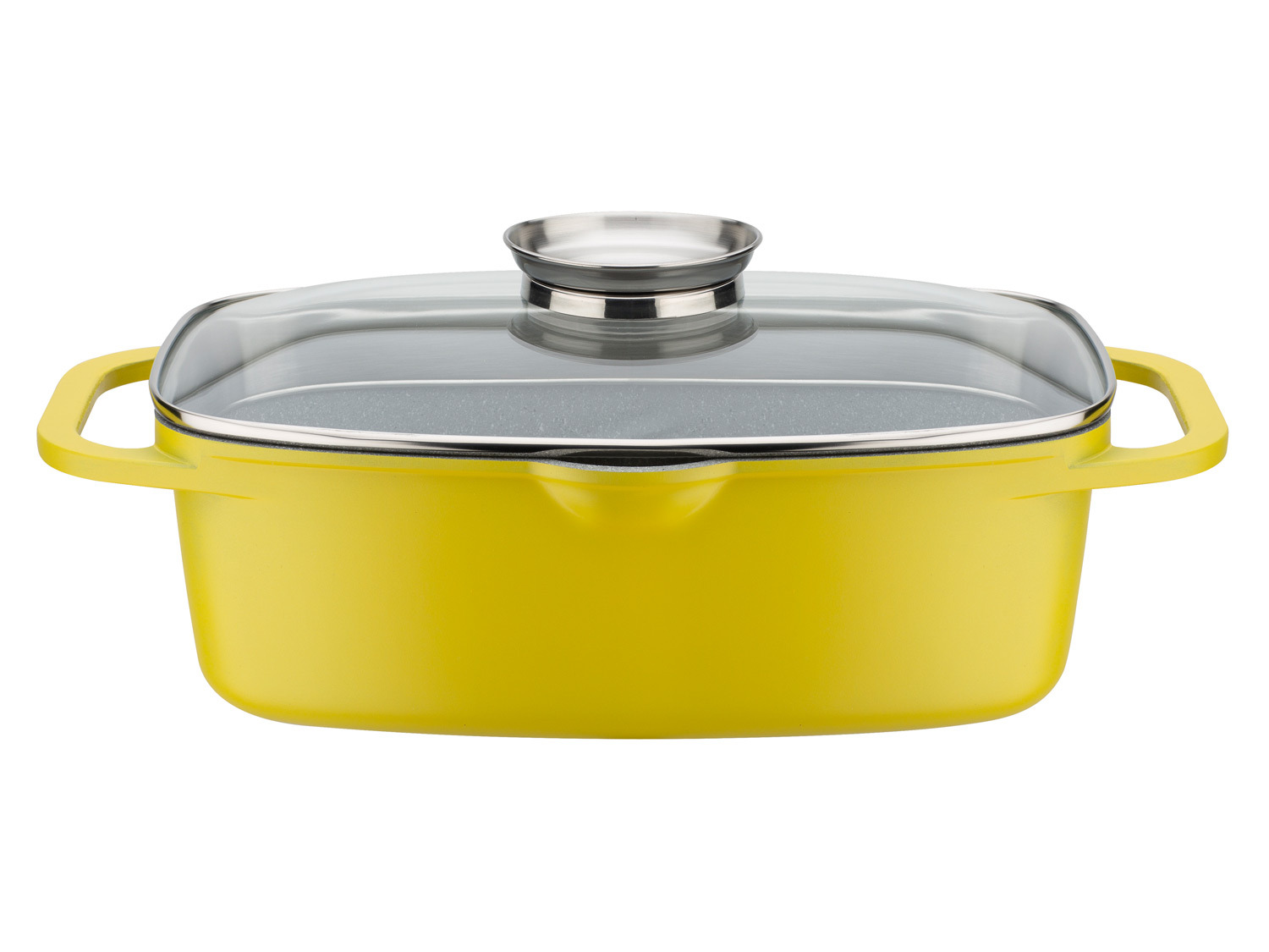 Sada litinových nádobí na vaření GSW Gourmet Granit - žlutá