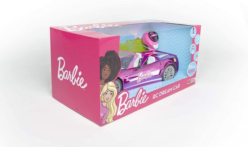 Barbie RC auto snů konvertibilní auto - Mondo Motors - METALICKÉ