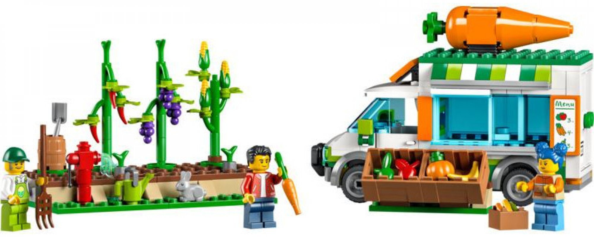 LEGO® City 60345 Dodávka na farmářském trhu