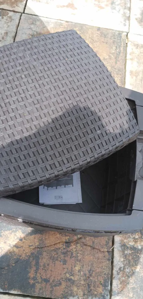 Zahradní balkonový Idea ratan Nairobi set 3 ks + polstry Moka