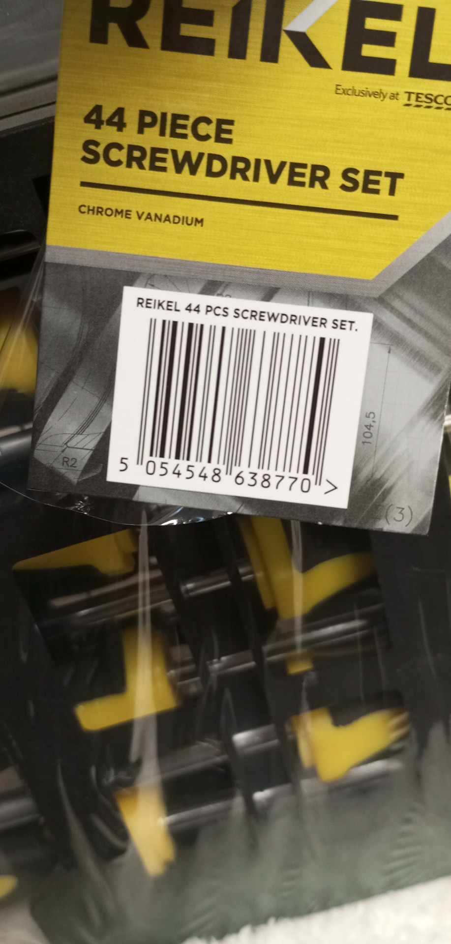 Sada šroubováku Reikel 44ks s organizerem