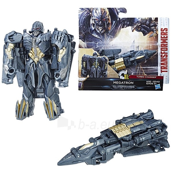 TRANSFORMERS POSLEDNÍ RYTÍŘ MEGATRON Turbo Changer Hasbro C2821