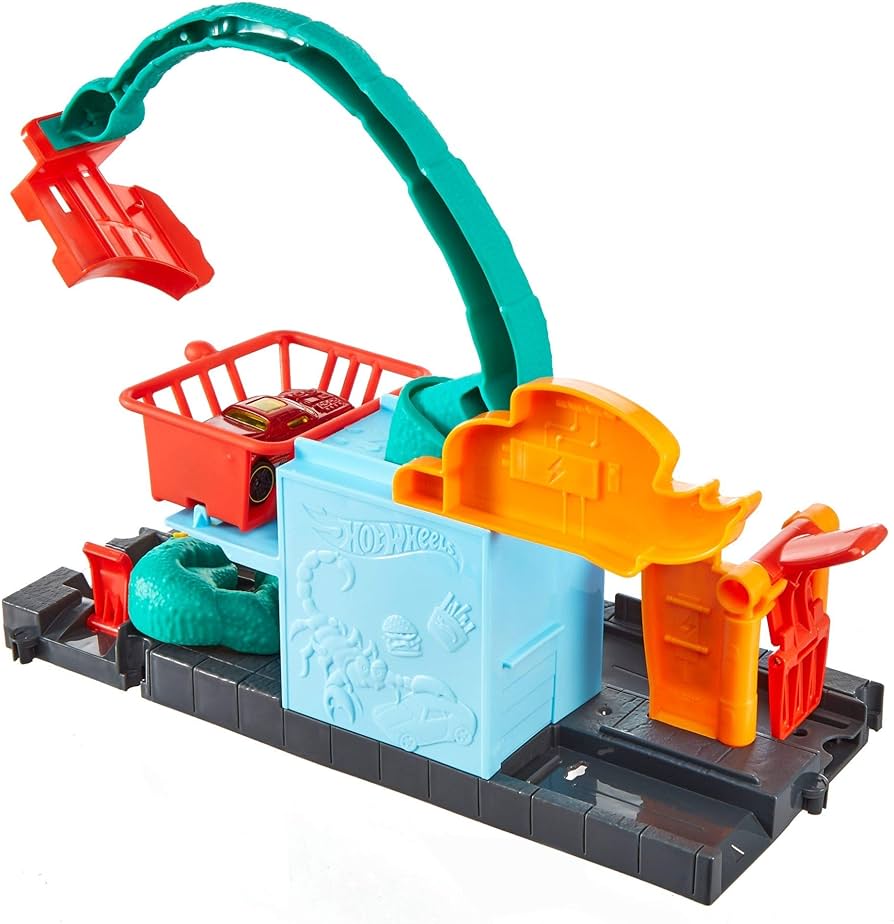 Hot Wheels CCity Utkej se s příšerou Scorpion