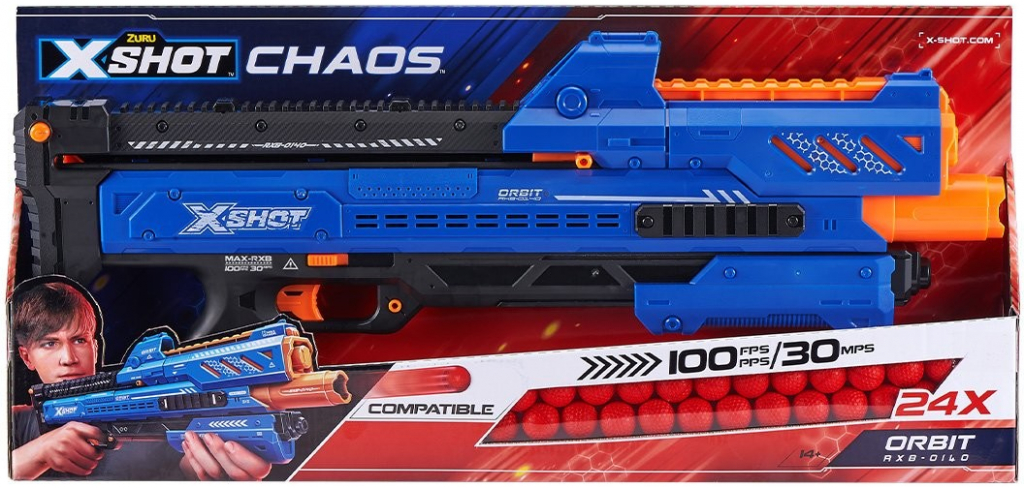 Pistol Zuru X Shot Chaos Orbit 