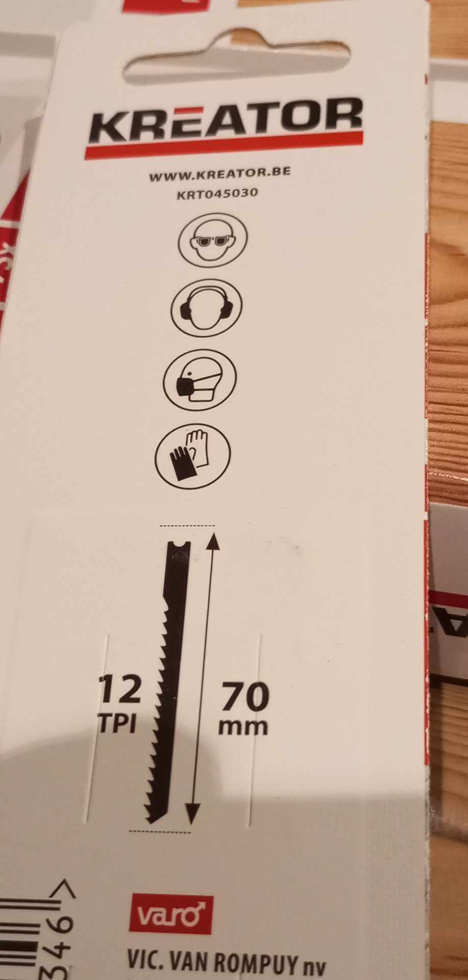 Kreator 2 ks BD HSS pilových plátků na kov 70 mm KRT045030