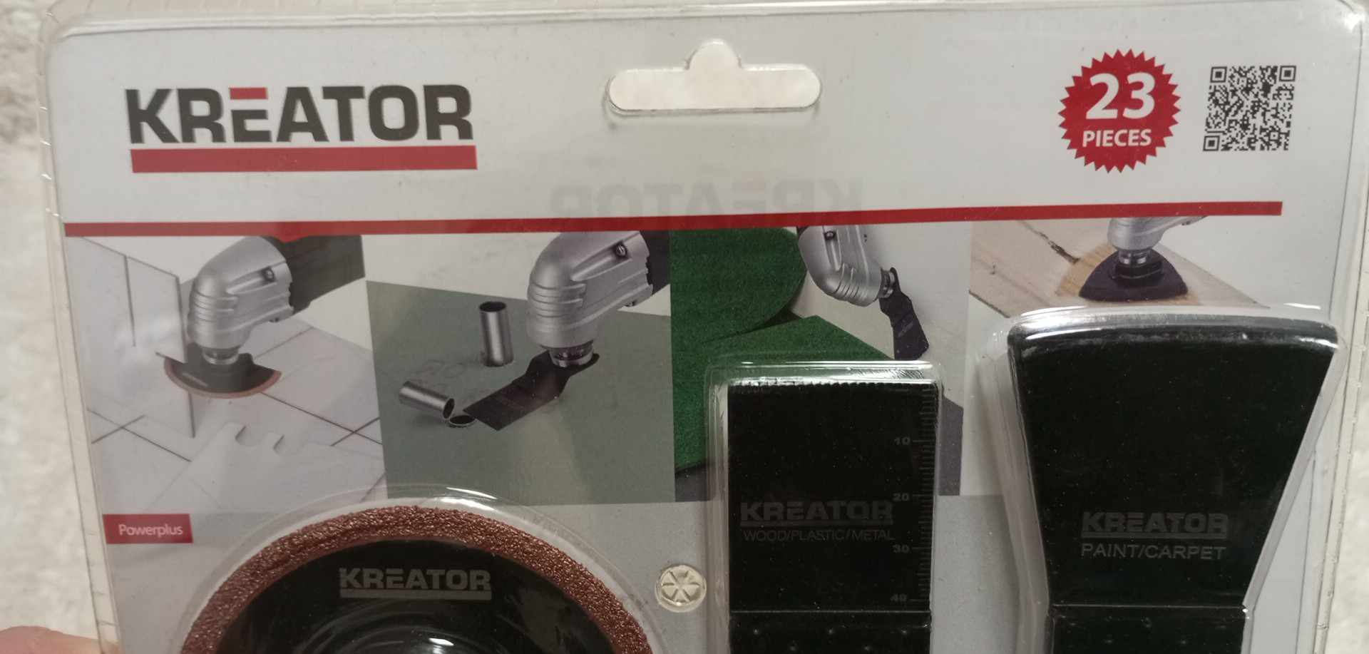 Sada pro multifunkční brusky 23ks KREATOR KRT990045 