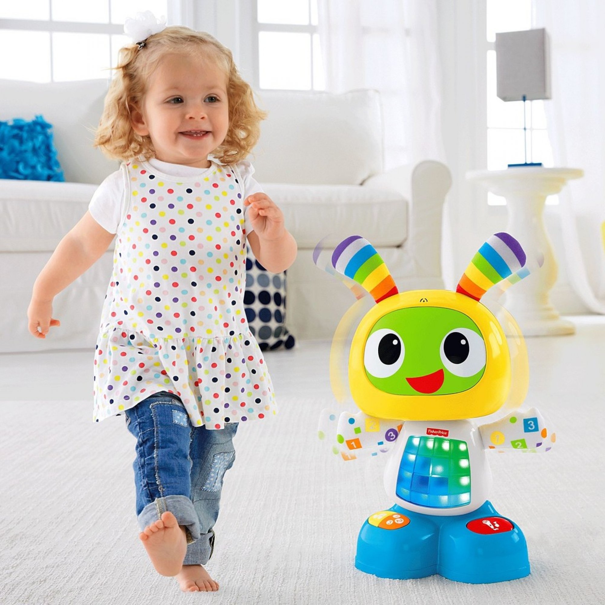 Fisher-Price Kutálející míček Beatbot CZ