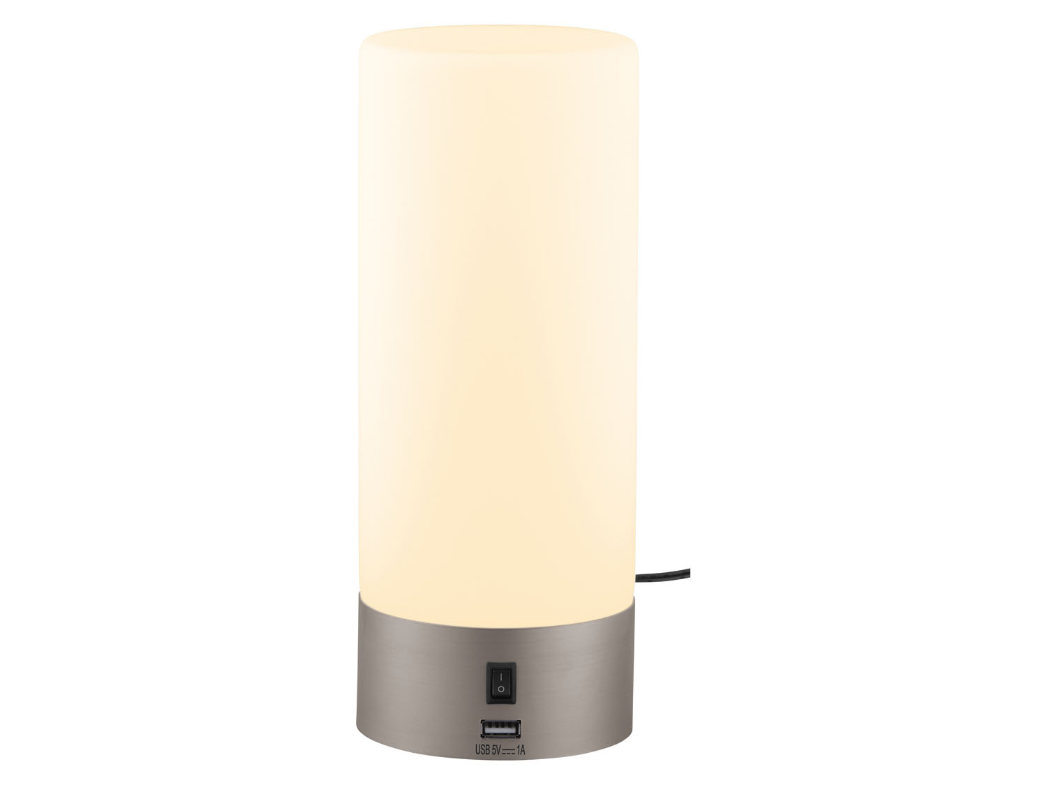 Stolní LED lampa s USB - LIVARNO válec