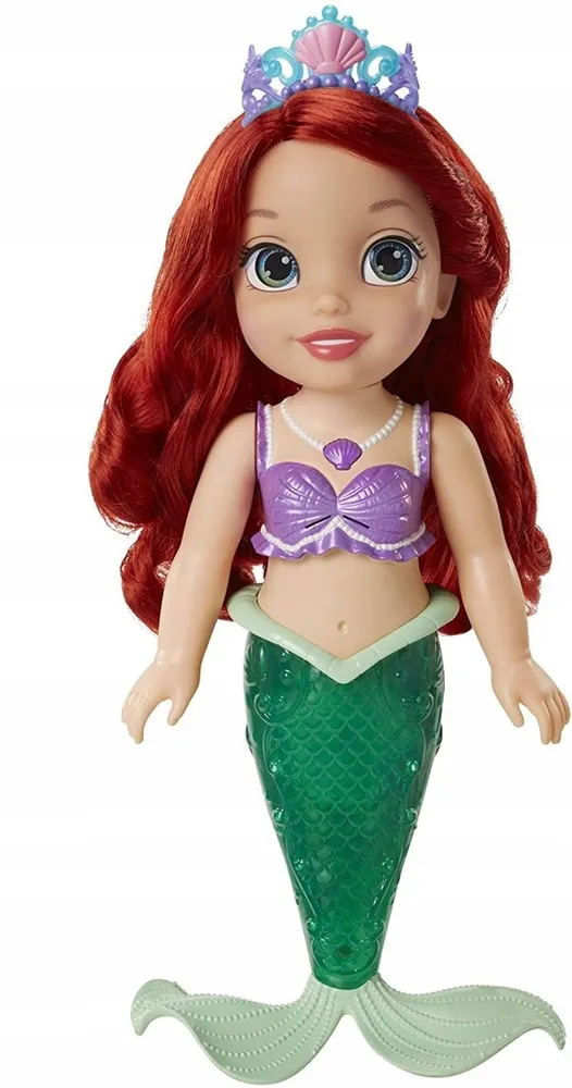 Panenka Jakks Pacific Disney Princess Zpívající a svítící Mořská víla Ariel 35 cm