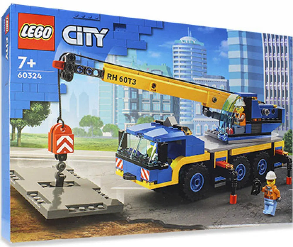 LEGO® City 60324 Pojízdný jeřáb