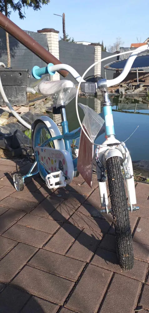 DĚTSKÉ KOLO SWAN REINBOW 16" modré