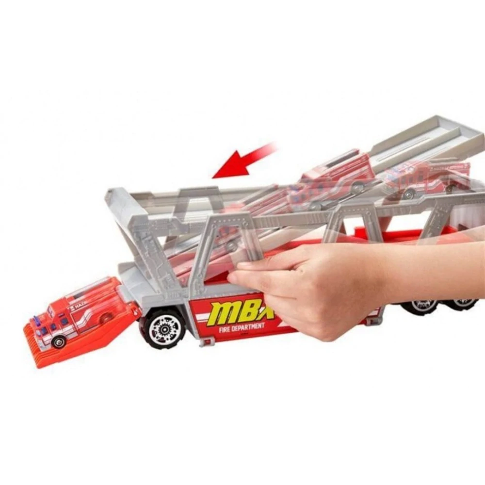 Matchbox Mattel GWM23 Hasičský přepravní vůz
