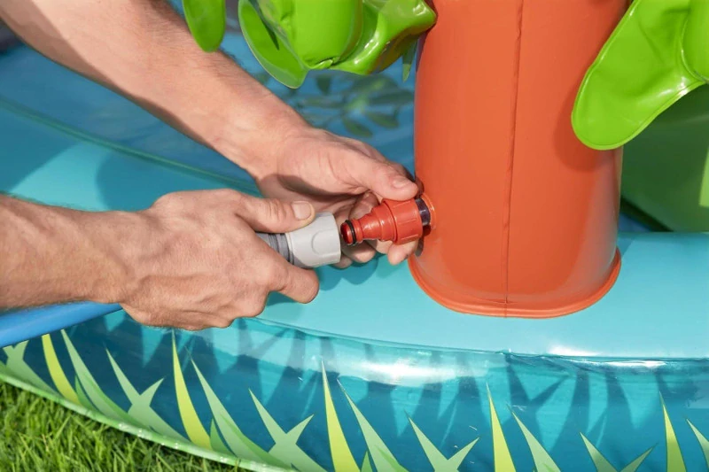 Hrací centrum Krokodýl Bestway 53166 224 x 181 x 72 cm