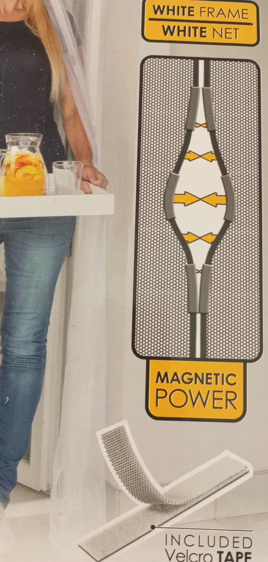 Sít na dveře Moskytiéra Garden of Eden 11398WH bílá