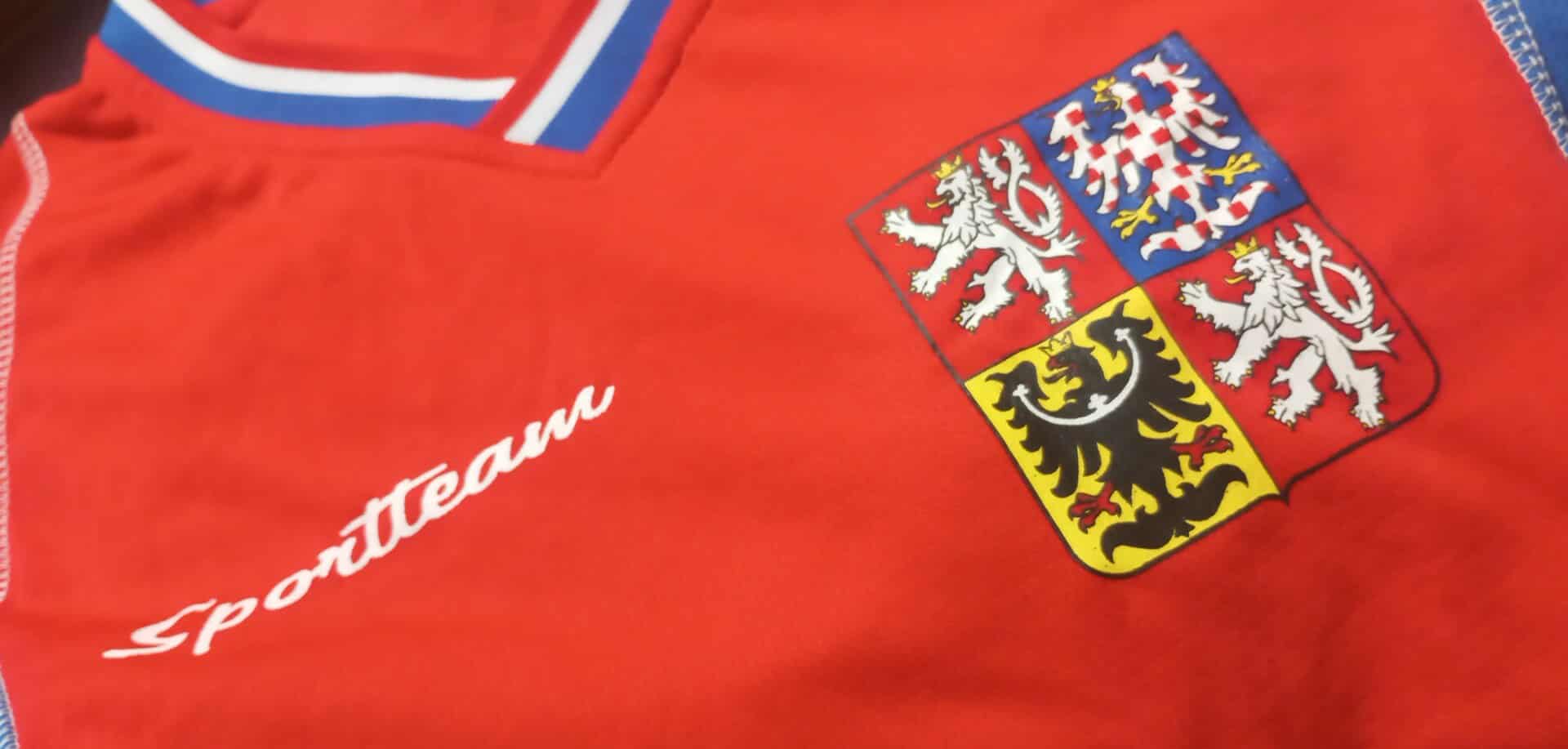 Fotbalový dres ČR SportTeam pánský vel. M