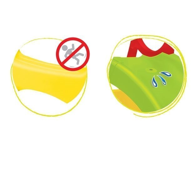 SKLUZAVKA MOCHTOYS 180CM ZELENOČERVENÁ