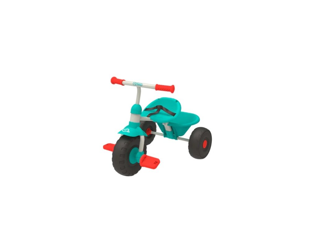 Dětská multifunkční tříkolka TP Toys Early Fun tyrkysová