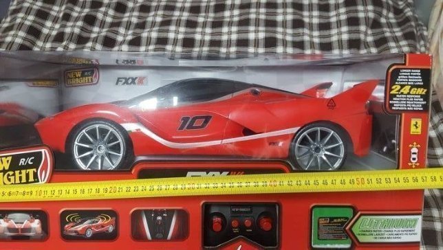 Velké RC auto Ferrari FXXK New Bright 1:6