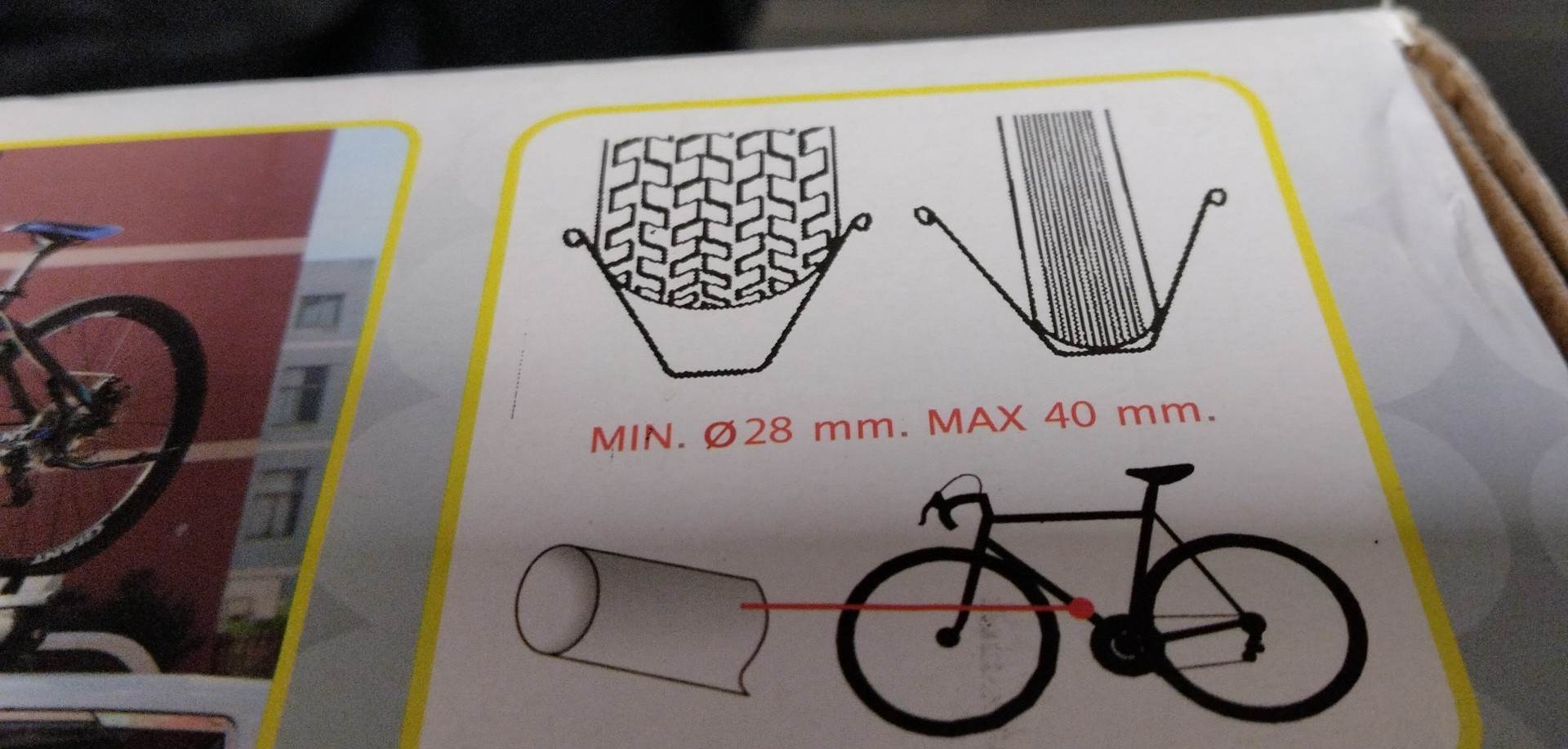 Střešní nosič na 1 jízdní kolo Bottari 18244 