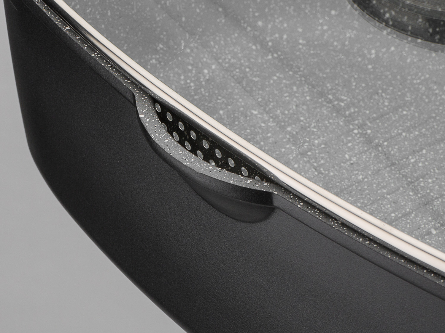 Sada litinových nádobí na vaření GSW Gourmet Granit - žlutá