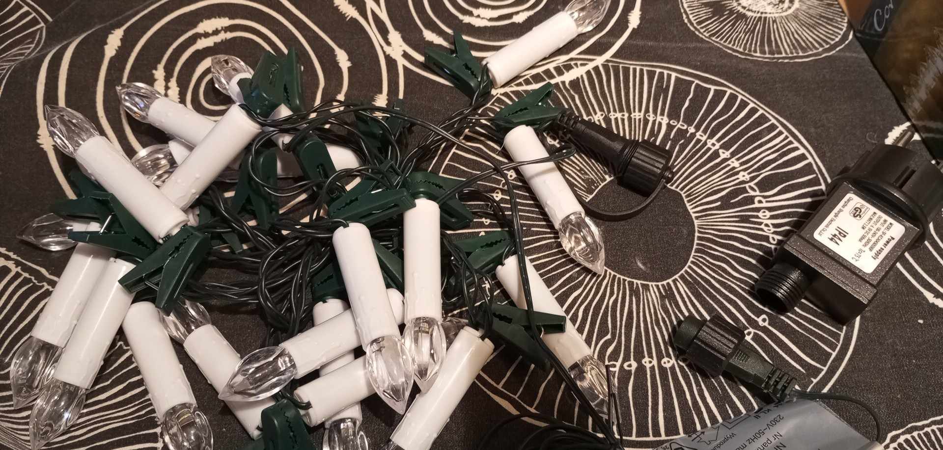 Elektrické vánoční svíčky na stromeček CORTINA 20 světel