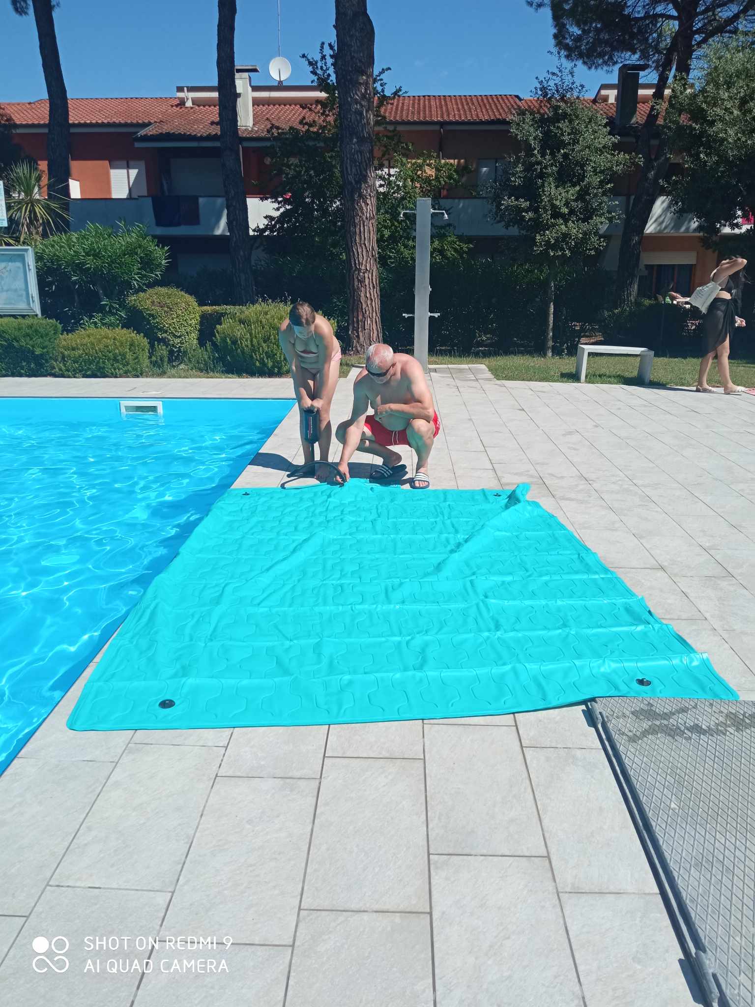 Velké nafukovací lehátko - matrace Intex 56841 - 290x226 cm