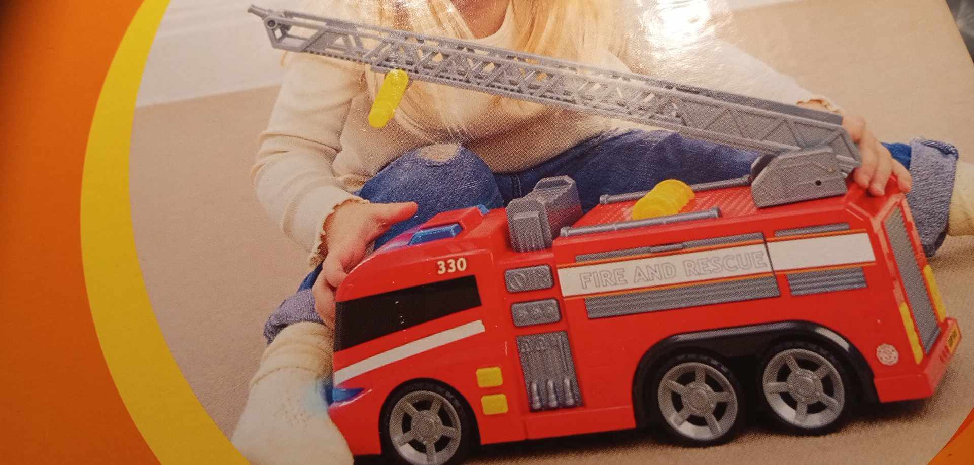 Interaktivní hasičské auto Goplay 37 cm se zvuky a světli