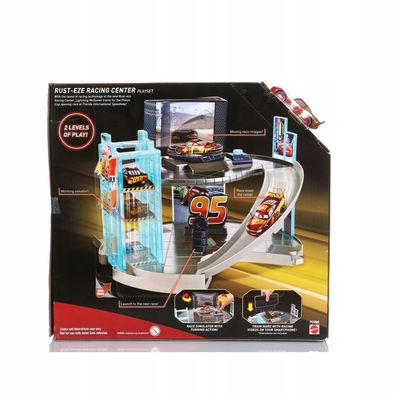 Závodní centrum Mattel Disney Pixar Cars 3 Rust-eze