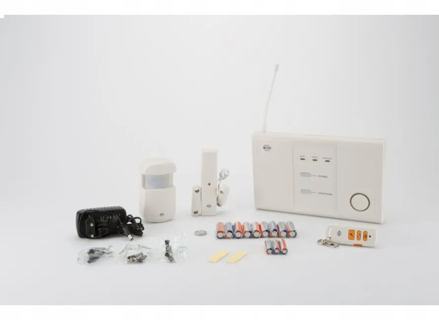 Poplašný systém Bezdrátové nastavení 3 zón 868 MHz, ELRO HA63S 