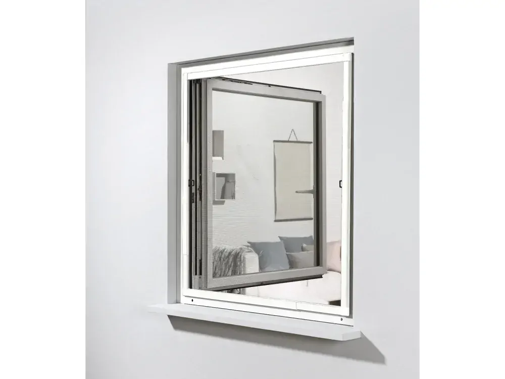 Teleskopická ochrana proti hmyzu na okno - MP 120 x 140 cm - bílá