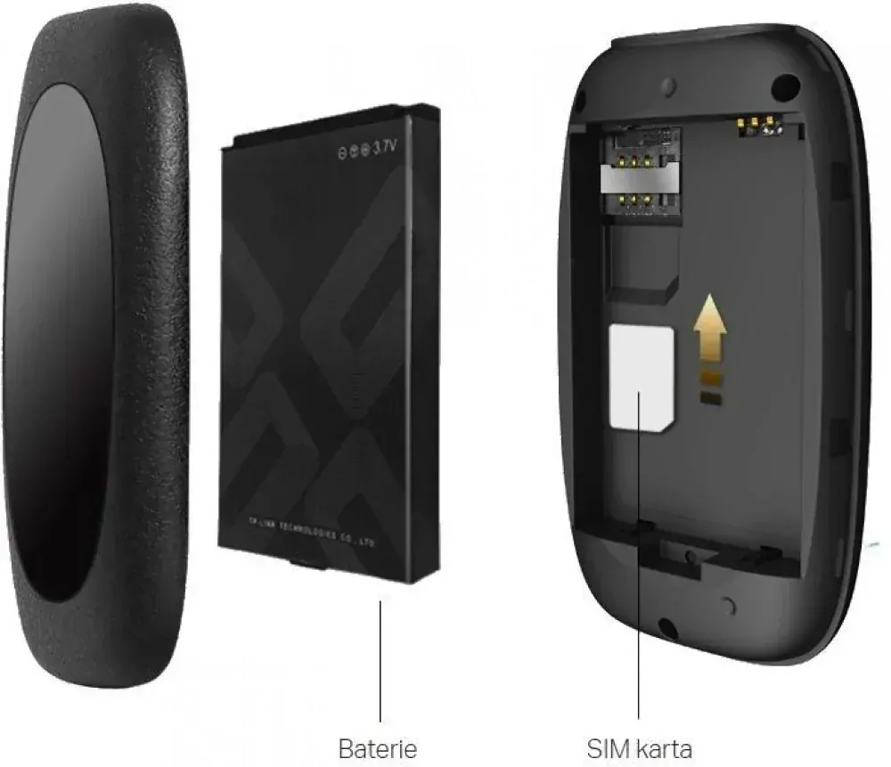 TP-Link M7000 - N300 Mobilní 4G LTE Wi-Fi modem a router