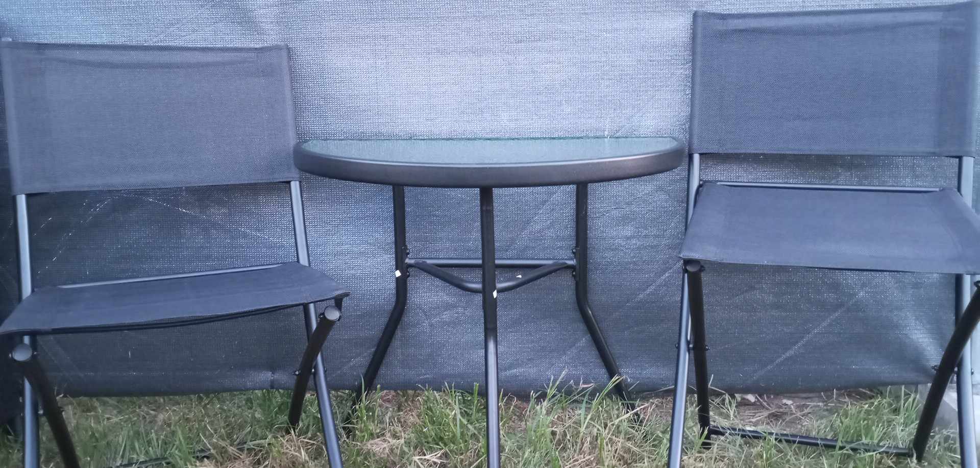 ZAHRADNÍ BALKONOVÝ SET JUMI, ANTRACIT, 3 KS